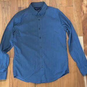 Abercrombie & Fitch Men's Long Sleeve Button-Down